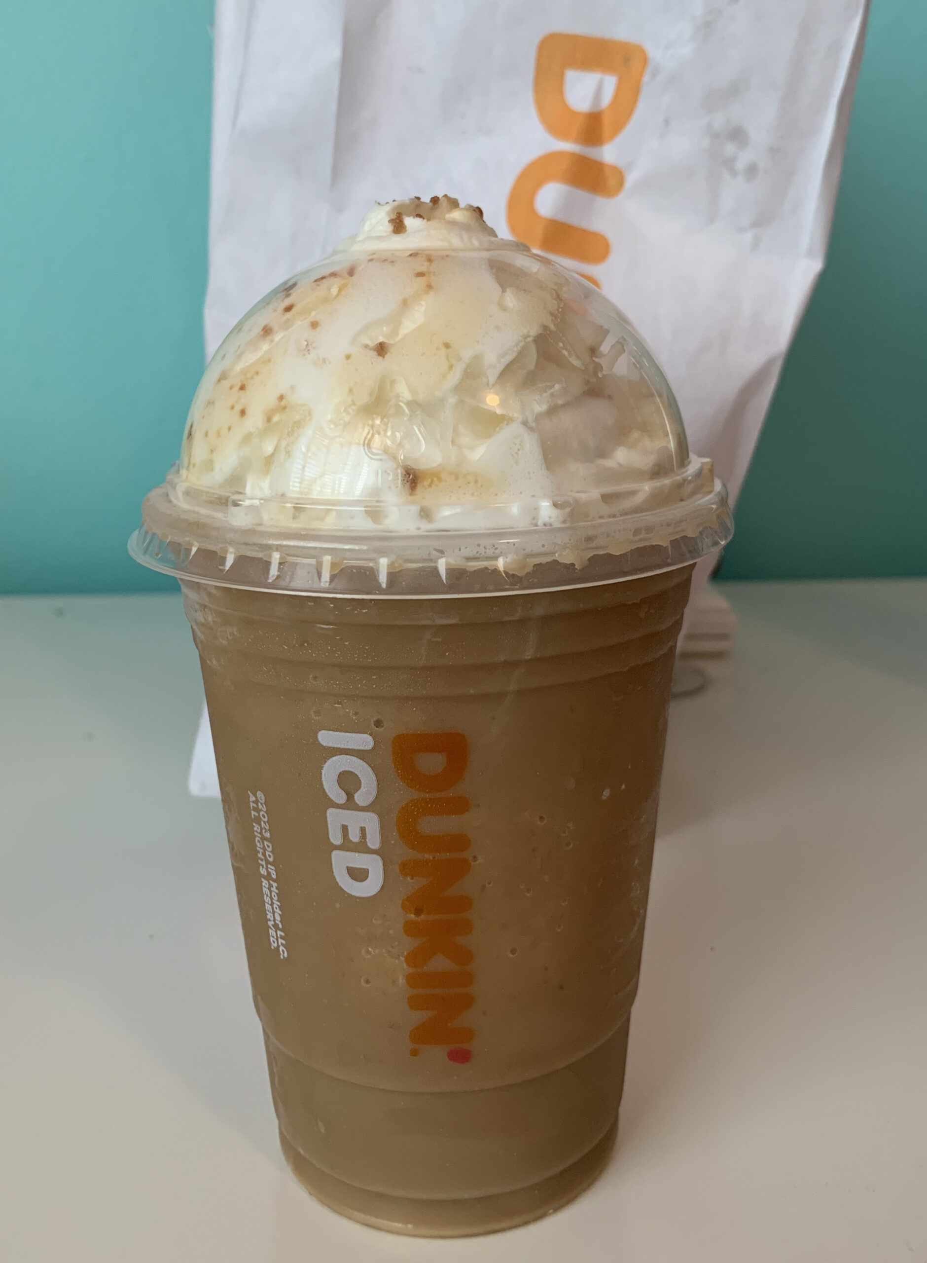 Dunkin’ Run: Butter Pecan Frozen Coffee and Sweet Black Pepper Croissant